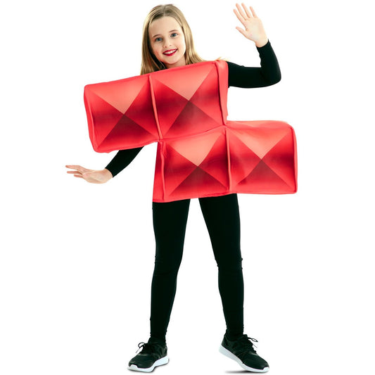 Déguisement Tetris Rouge pour enfant