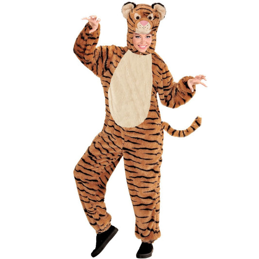 Déguisement Tigre Peluche pour adulte