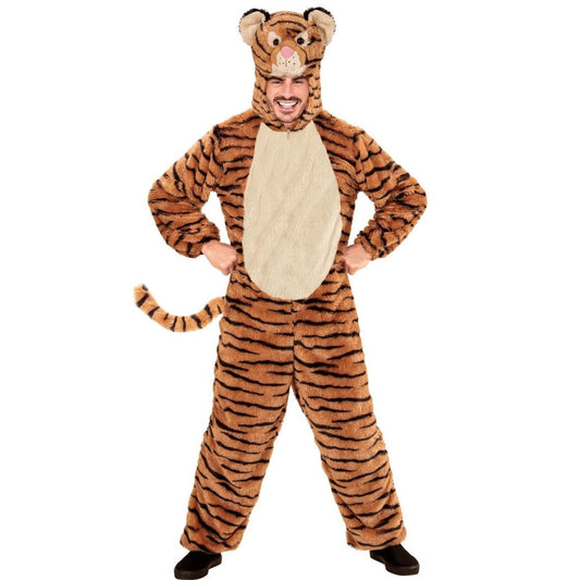 Déguisement Tigre Peluche pour adulte