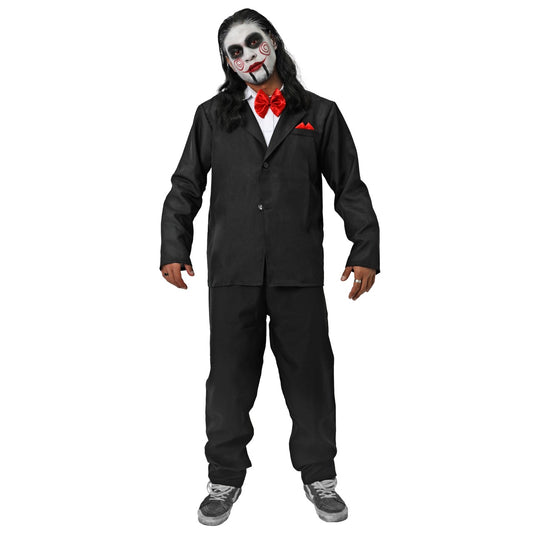 Déguisement de Marionnette Billy Saw homme