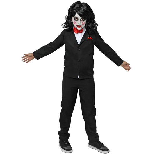 Déguisement Marionnette Billy Saw enfant