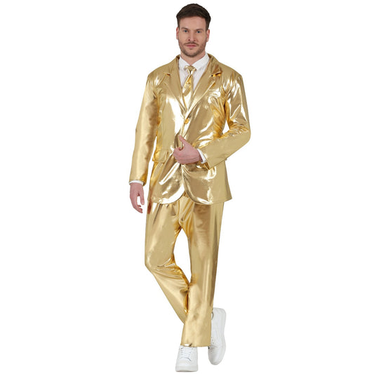 Costume Doré Métallisé pour homme
