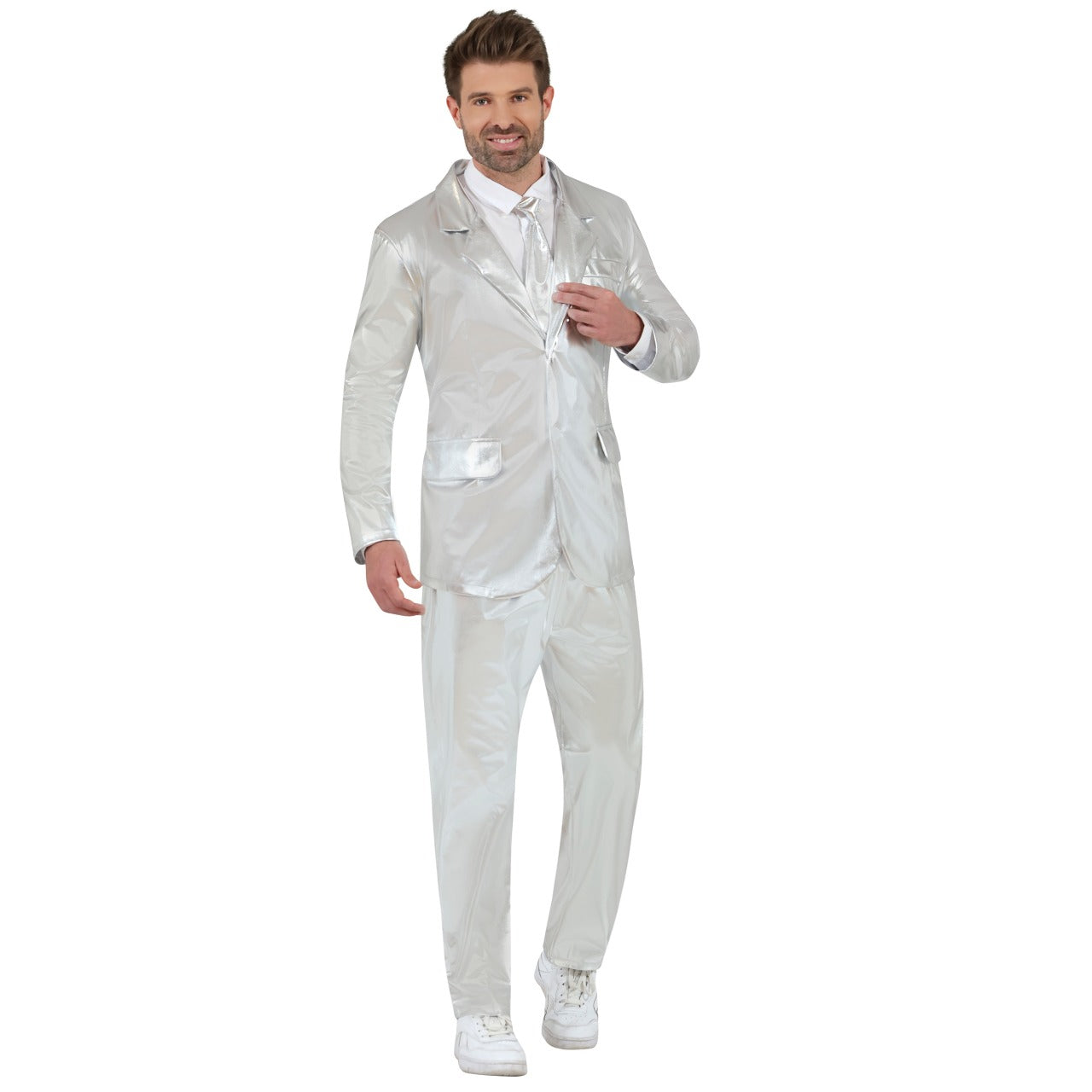 Costume Argenté Métallisé pour homme