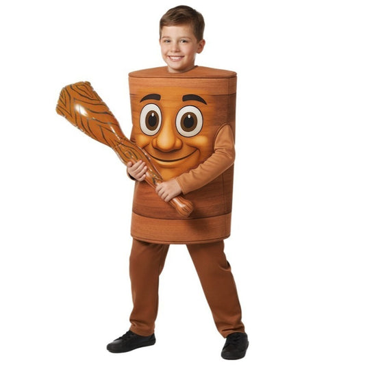 Déguisement de Tung Tung Sahur enfant 