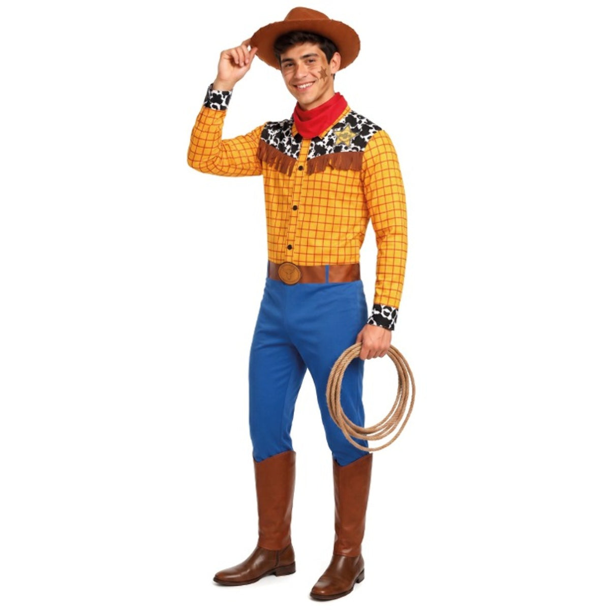 Déguisement de cow-boy shérif Woody pour homme