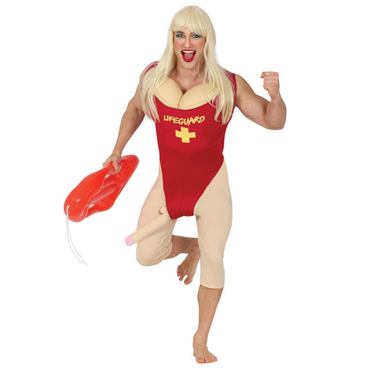 Déguisement de Maître Nageur Délirant pour homme