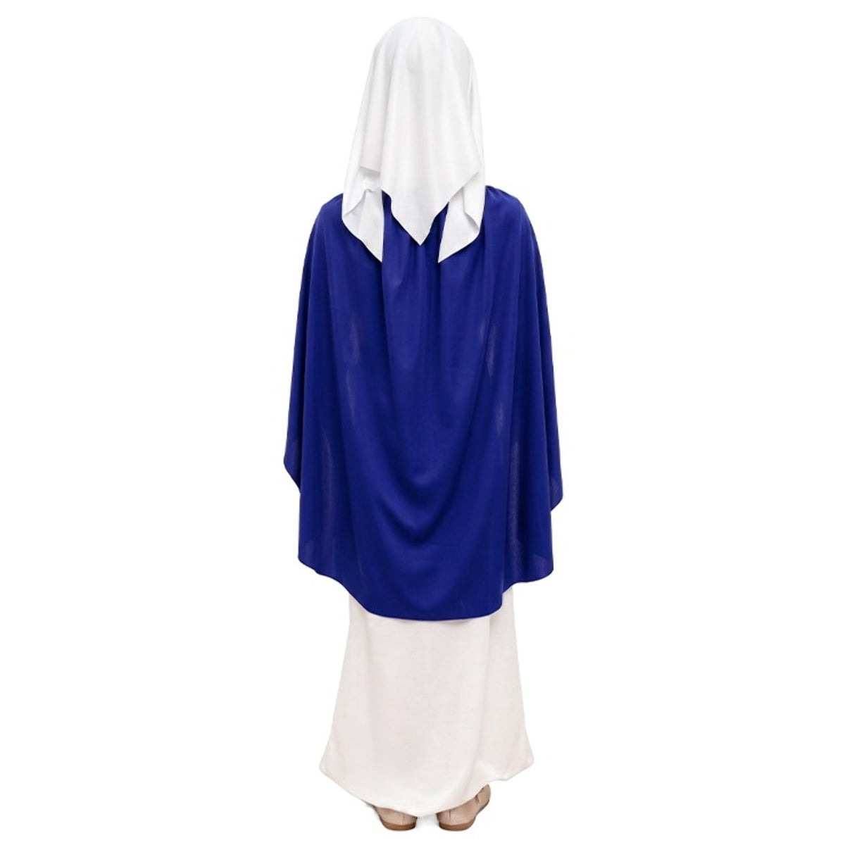 Déguisement de Vierge Marie bicolore pour fille