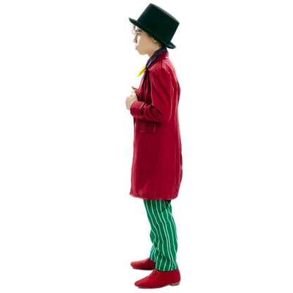 Costume nœud papillon Willy Wonka pour garçon