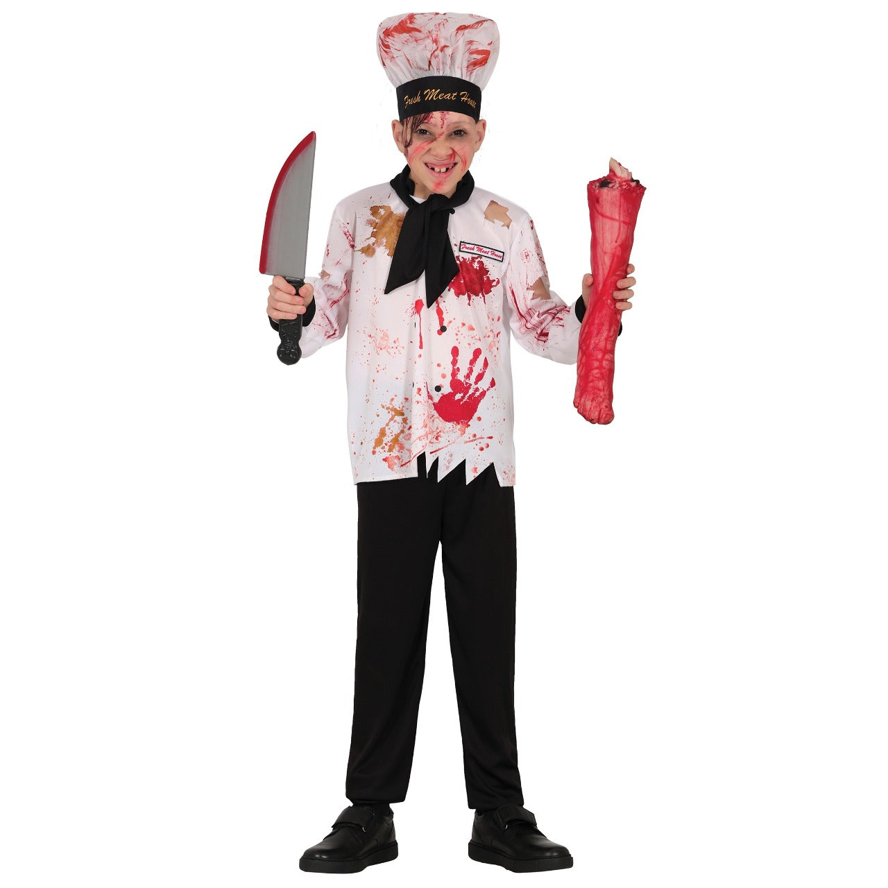 Déguisement de Zombie Cuisinier pour enfant