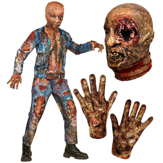 Déguisement de Zombie Sanglant pour enfant