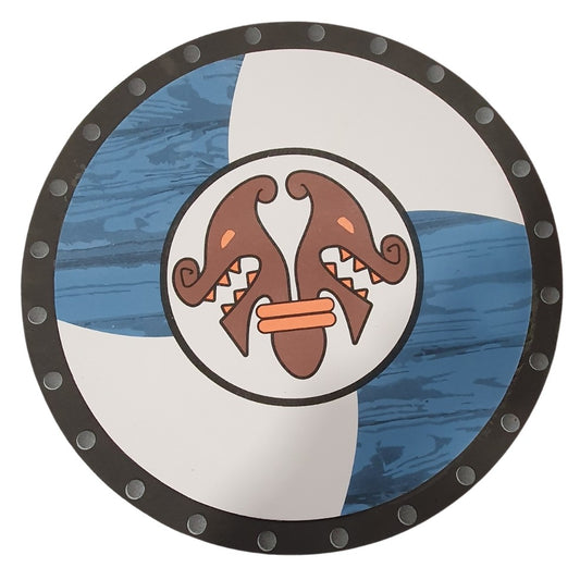 Bouclier Médiéval Rond en Eva