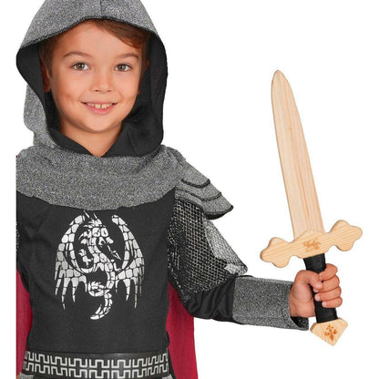 Épée de Chevalier Médiéval en Bois