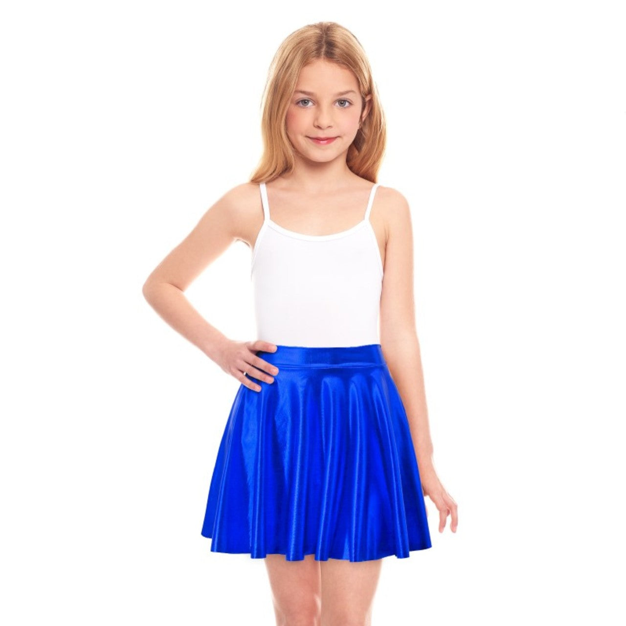 Jupe Bleu Métallisée pour fille
