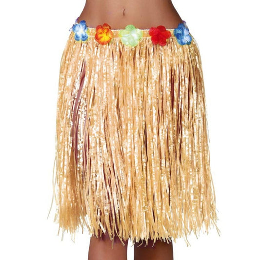 Jupe Hawaïenne en Paille Courte