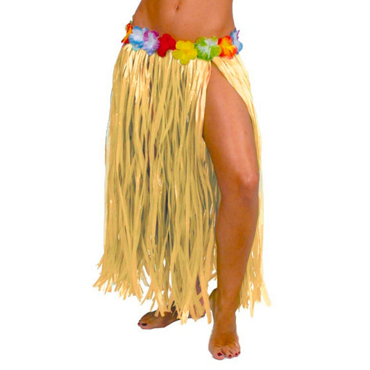 Jupe Hawaïenne en Paille Longue