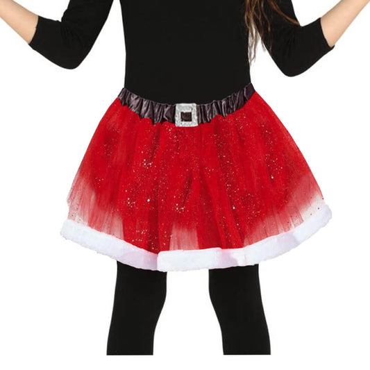 Jupe Tutu Mère Noël Enfant