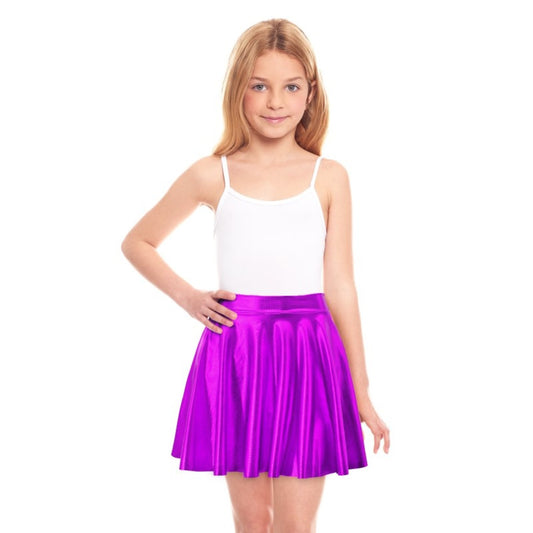 Jupe Violette Métallisée pour enfant