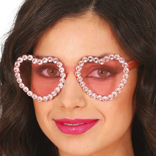 Lunettes Cœur Pailleté