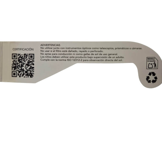 Lunettes Homologuées pour Éclipse Solaire