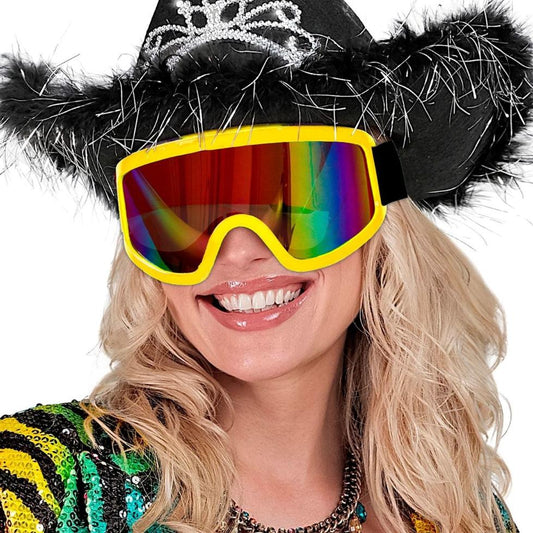  Lunettes de Ski Jaunes