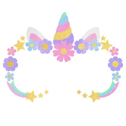 Strass Pailletées de Licorne