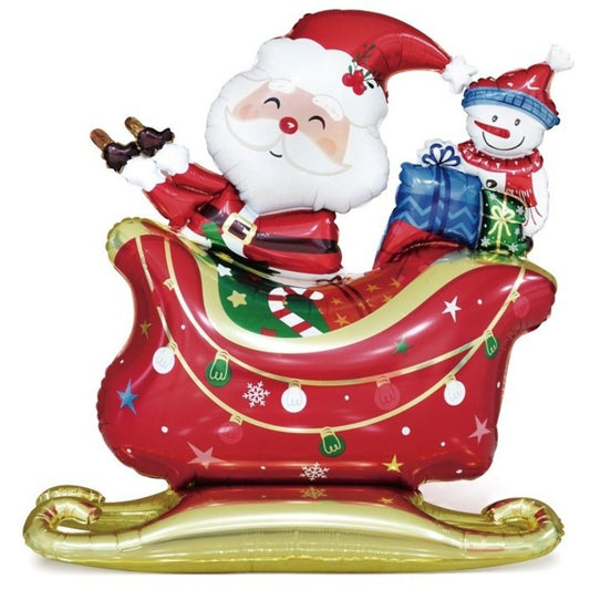 Ballon gonflable Traîneau du Père Noël