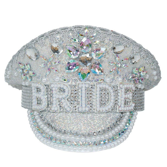 Casquette Police Bride Strass