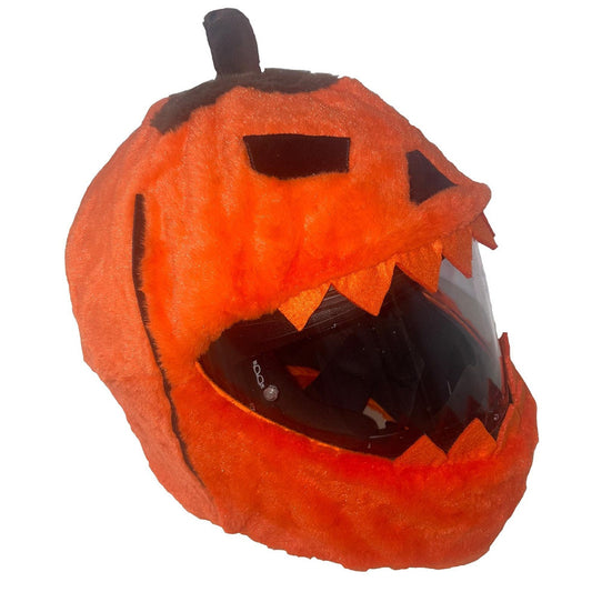 Chapeau de Citrouille Sinistre pour Casque