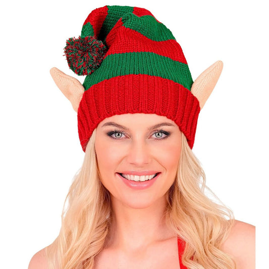 Bonnet en Maille de Lutin avec oreilles