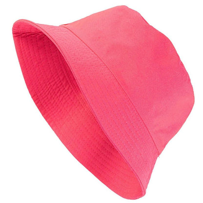 Chapeau rose fluo