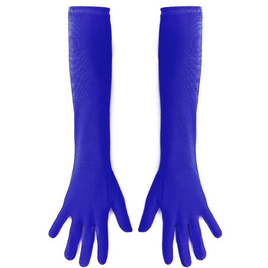 Gants Longs Bleus Eco