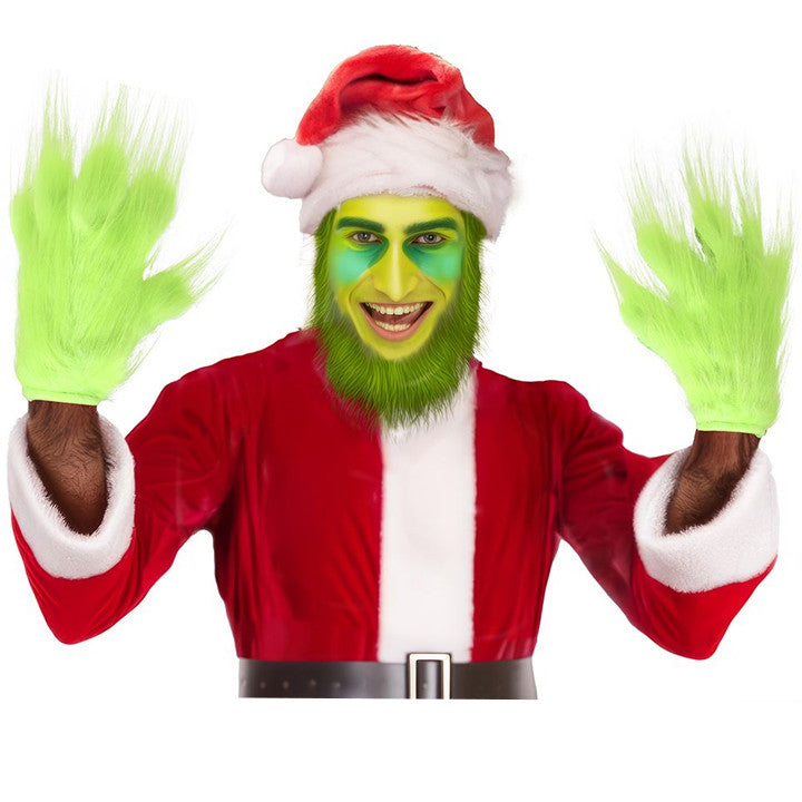 Gants d'Elfe Vert Grinch
