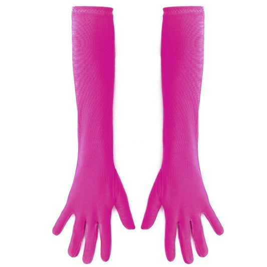 Gants Longs Fuchsia Eco