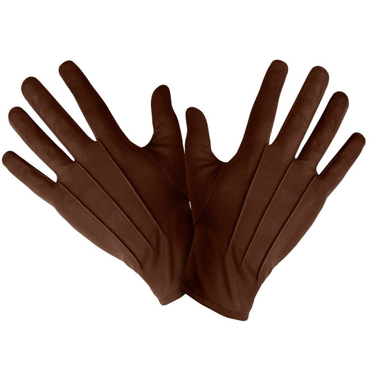 Gants marron