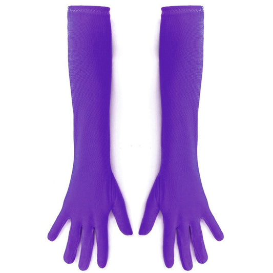 Gants Longs Violets Eco 