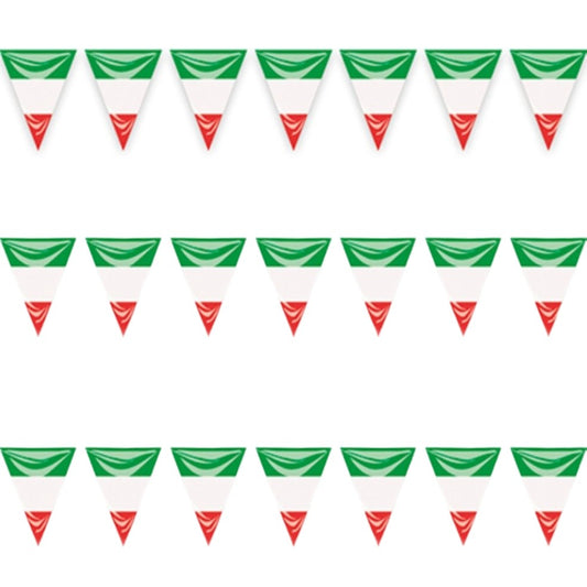 Guirlande à fanions Italie 25 m