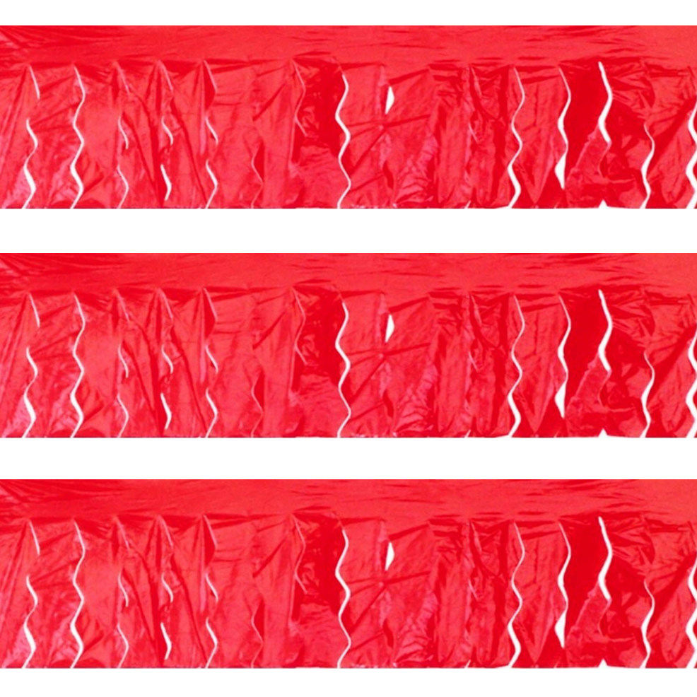 Guirlande à Franges Rouge