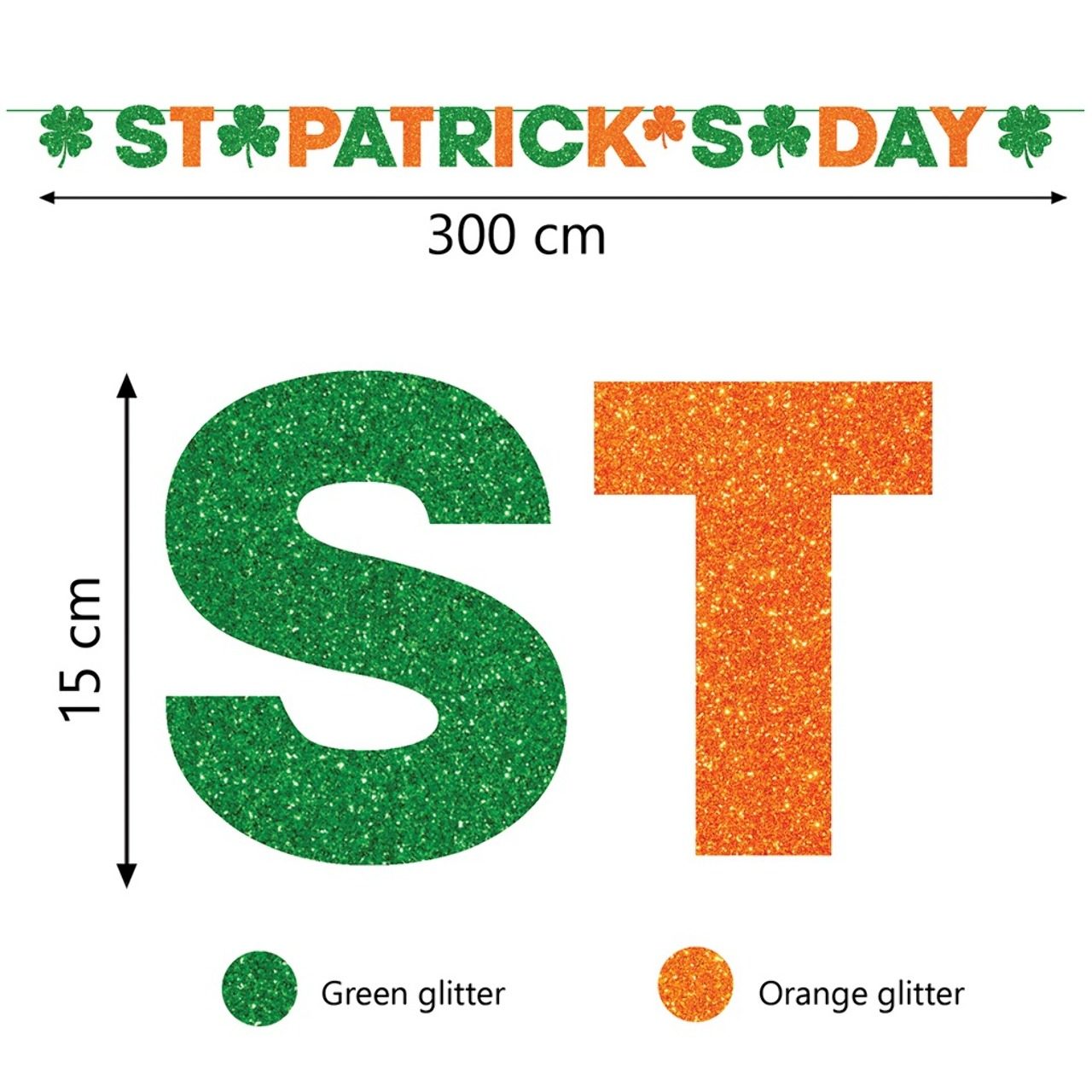 Guirlande de Trèfles Saint-Patrick