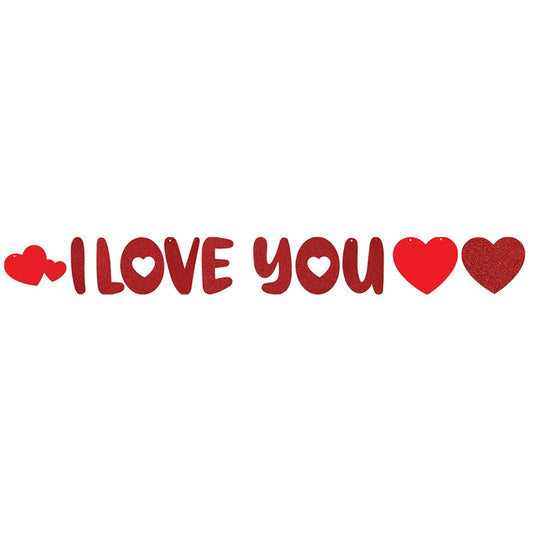 Guirlande de San Valentín "Je t'aime"