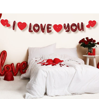 Guirlande de San Valentín "Je t'aime"