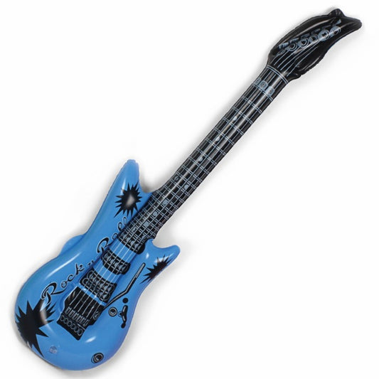 Guitare Rock Gonflable (Couleurs Assorties)