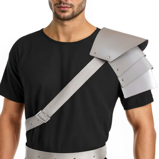 Épaulette de Gladiateur Romain Argent