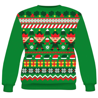 Pull de Père Noël Elfe pour les groupes