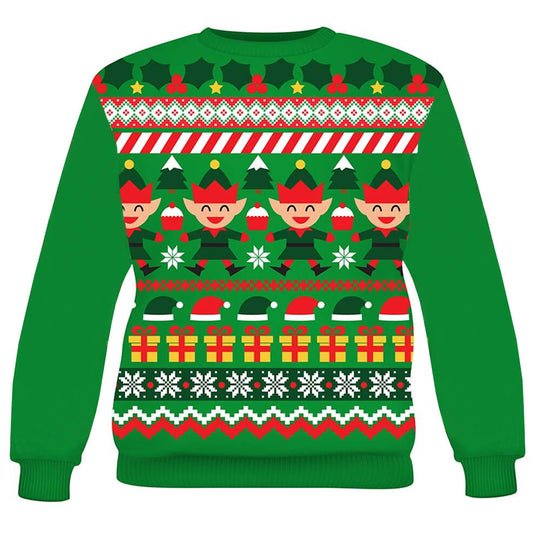Pull de Noël Elfe Enfant
