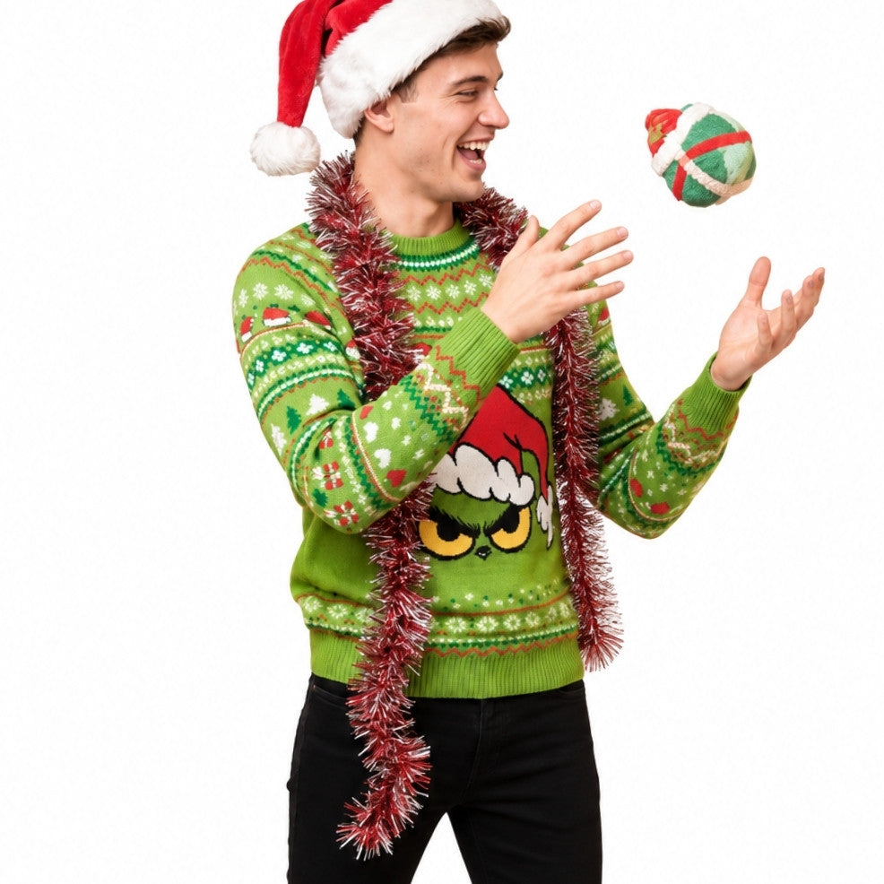 Pull de Noël Grinch