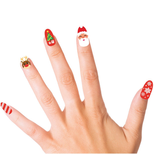 Kit de 10 Ongles de Noël
