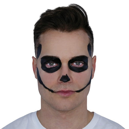Kit Maquillage Squelette Blanc et Noir