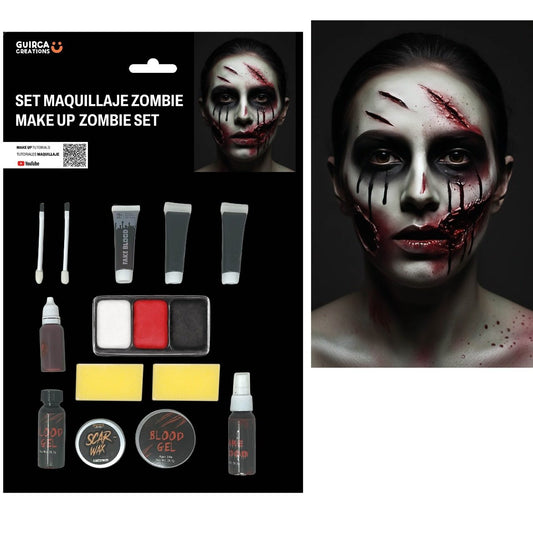 Kit Maquillage de Zombie Sinistre