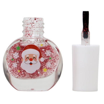 Kit de vernis à ongles et autocollants Noël
