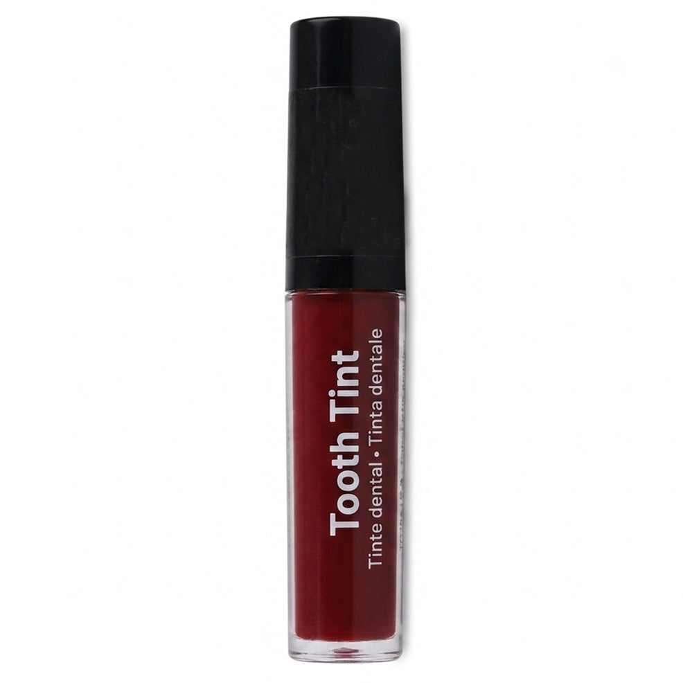 Laque dentaire de couleur rouge